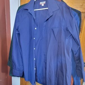 Croft & Barrow Classic Fit Purple Shirt